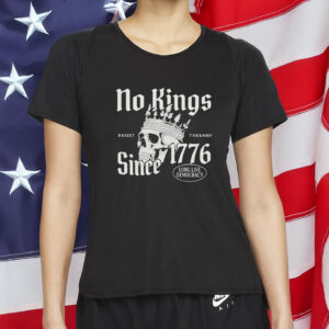 no kings since 1776 shirt – anti maga political shirt