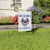 patriotic 1776 eagle-no kings in america garden flag