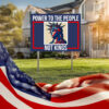 power to the people not kings yard sign