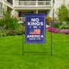 pro democracy anti trump-no kings in america garden flag