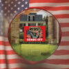 resist hands off yard sign