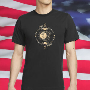 subtle anti fascist fdt moon shirt