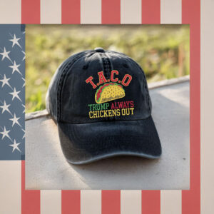 t.a.c.o. hat – trump always chickens out taco cap