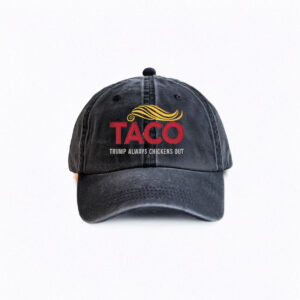 taco trucker hat – trump always chickens out hat
